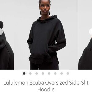 Lululemon Scuba Oversized Side-Slit Hoodie